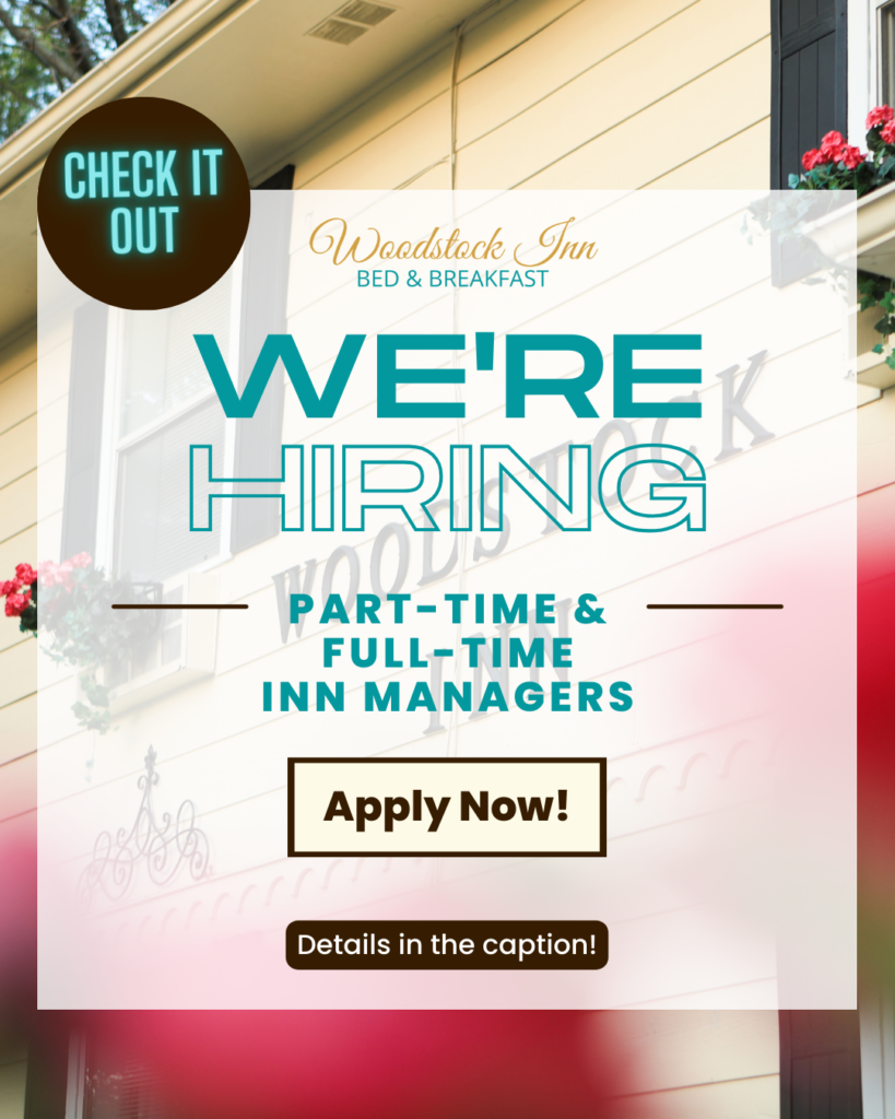 We're hiring for inn manager(s)